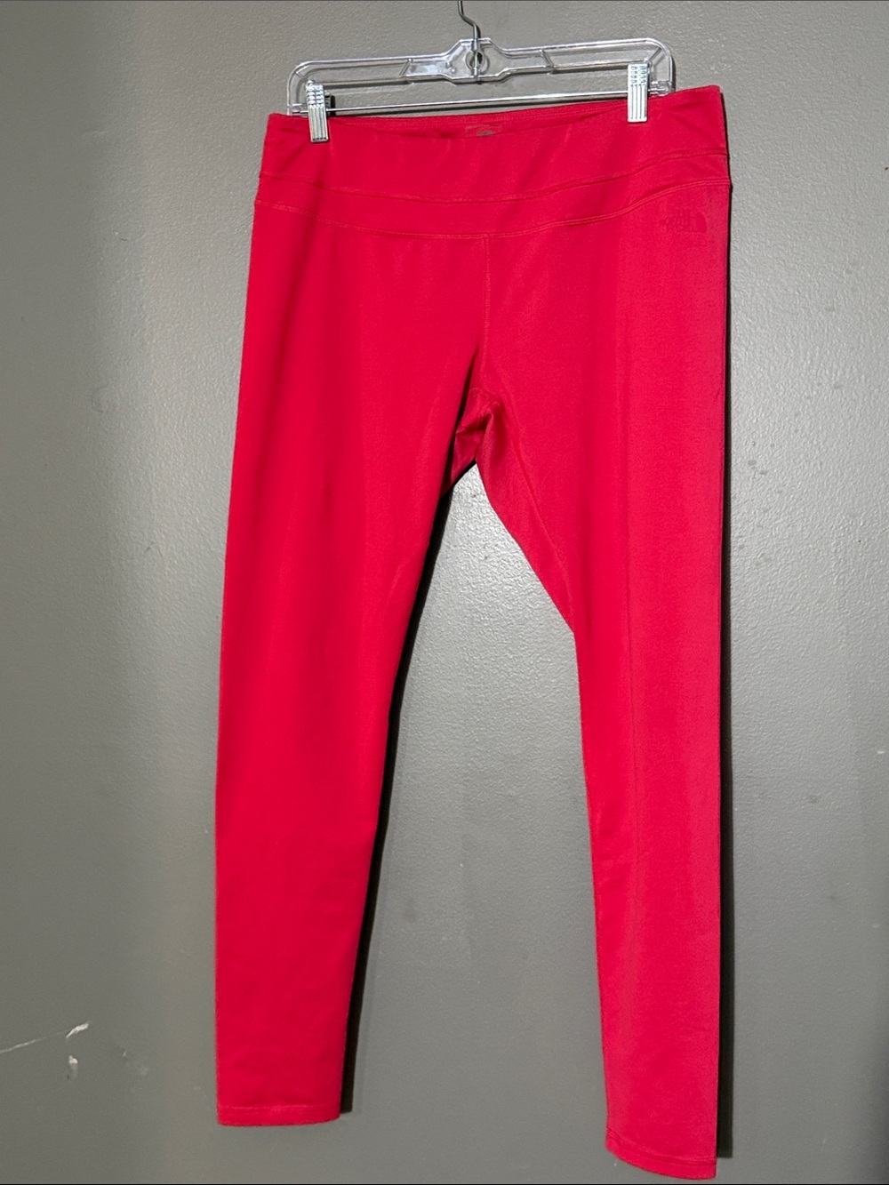 The North Face FlashDry Active Leggings Bright Red Pink Women's XL
